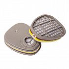 6540 Фильтр противогазовый Jeta Safety для защиты от органических и кислых газов класса А1E1 (2шт)