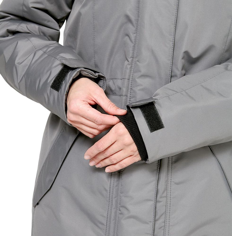 Куртка утепленная женская Альфа NEW серая